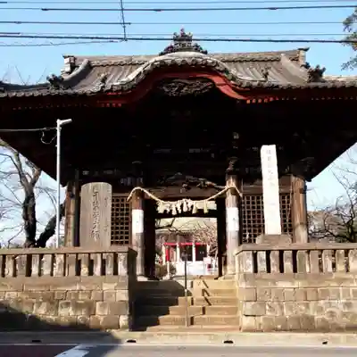 千葉寺の山門・神門