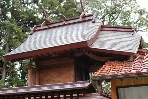 伊甚神社の本殿