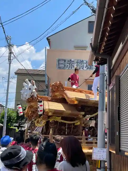 八幡宮のお祭り