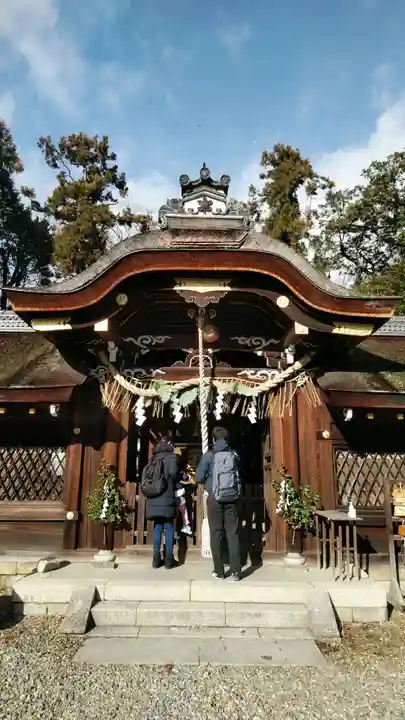 梅宮大社の本殿・本堂