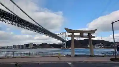 和布刈神社の鳥居