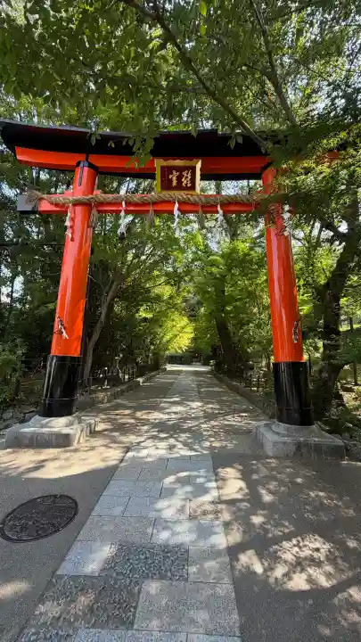 宇治上神社の鳥居
