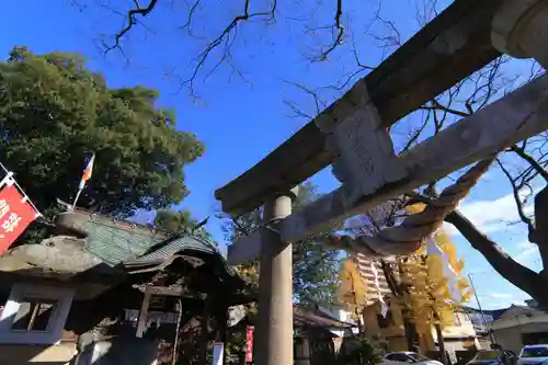 阿邪訶根神社の鳥居