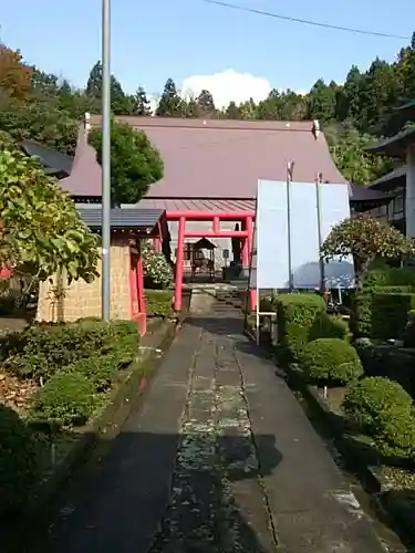 白狐山光星寺の鳥居