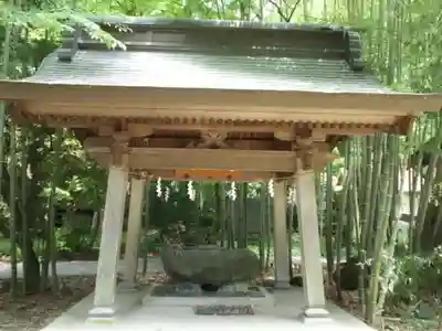 志賀理和氣神社の手水舎