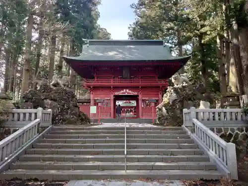 富士山東口本宮 冨士浅間神社の山門・神門