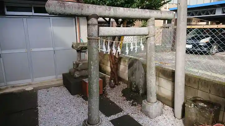 御成町 東照宮の鳥居