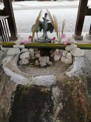 白鷺神社の手水舎