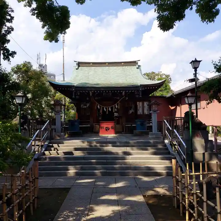 小村井 香取神社の本殿・本堂