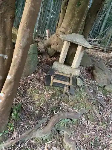 烏帽子岩神社の地蔵