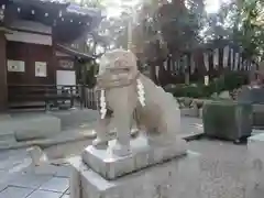 安居神社の狛犬