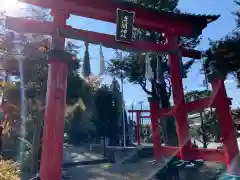 北東本宮小室浅間神社の鳥居