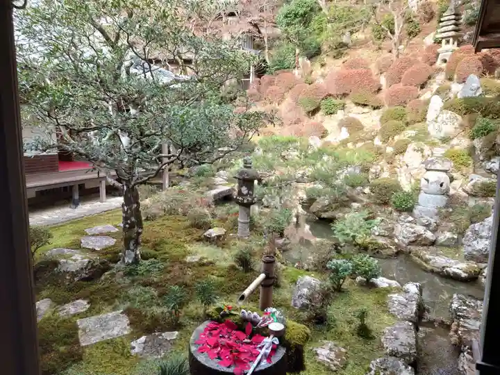 柳谷観音 楊谷寺の庭園