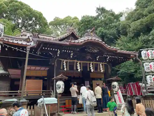 代々木八幡宮の本殿・本堂