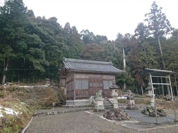 白山神社の本殿・本堂