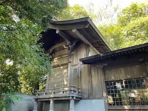 綿津見神社の本殿