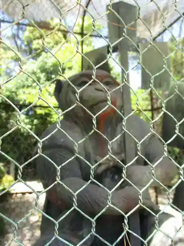 新日吉神宮の狛犬