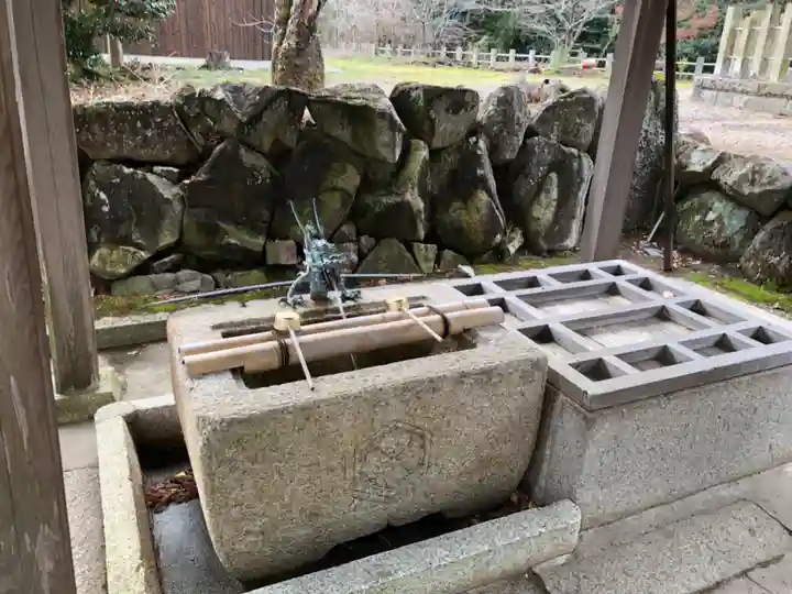 大嶋神社奥津嶋神社の手水舎