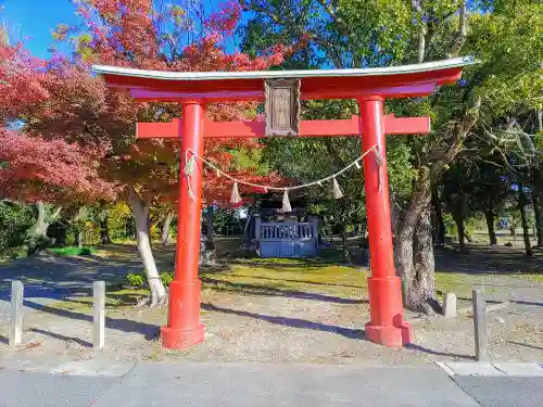 八幡社（上牧）の鳥居