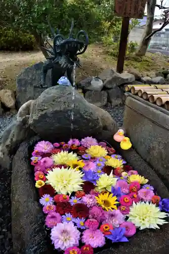 大鏑神社の手水