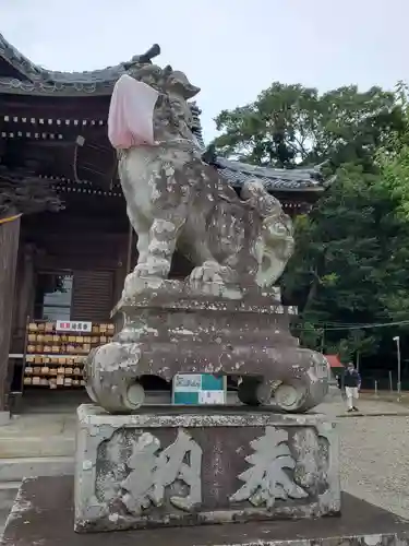 牟呂八幡宮の狛犬