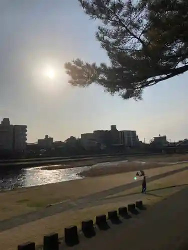 犀川神社の景色