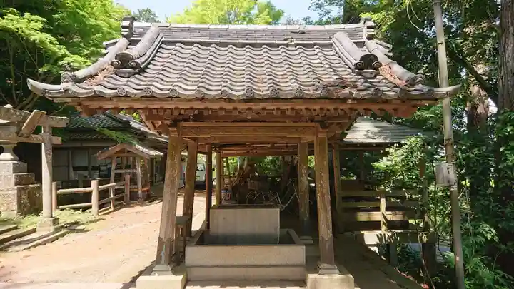 諏訪神社の手水舎