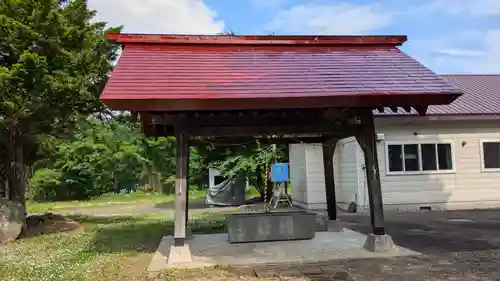 山部神社の手水