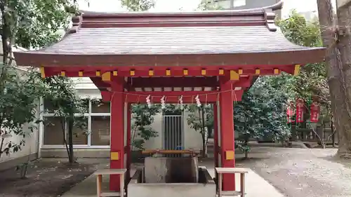 日本橋日枝神社の手水舎