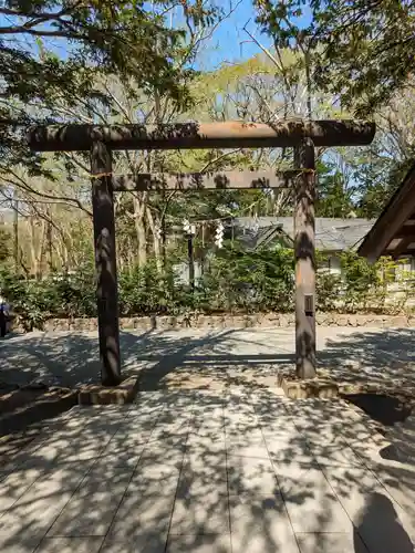 開拓神社の鳥居