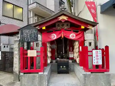 庚申塚(鳩森八幡神社社外)(東京都)