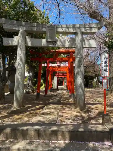 将軍神社の鳥居