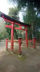 阿夫志奈神社の鳥居