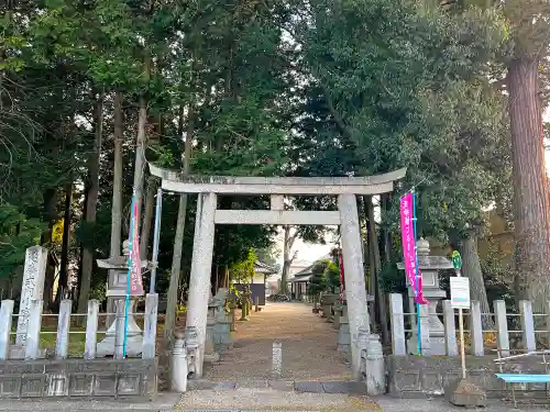 小宮神社の鳥居