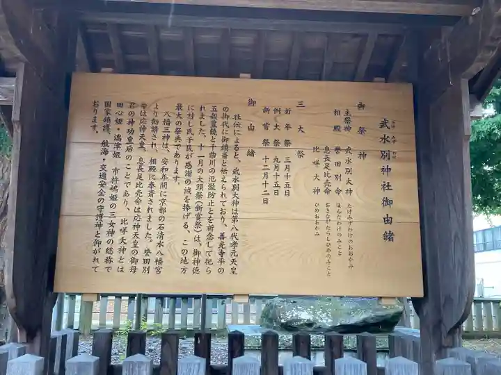 武水別神社(長野県)