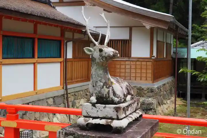 大原野神社の像