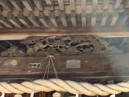 篠塚稲荷神社の芸術