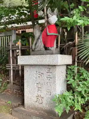 王子稲荷神社の狛犬