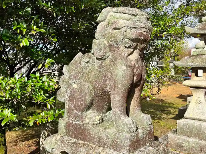 岡崎八幡宮の狛犬