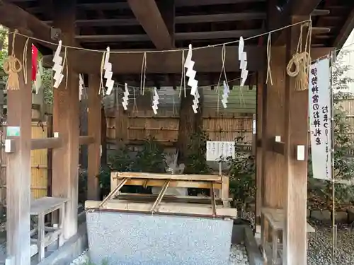 東京大神宮の手水舎