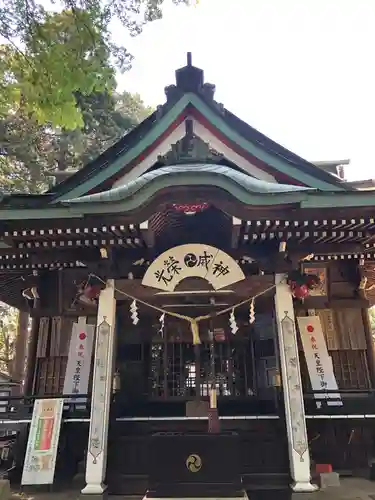 水戸愛宕神社の本殿・本堂