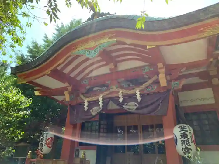 芝東照宮の本殿・本堂