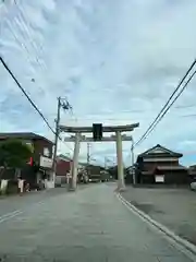 魚吹八幡神社の鳥居