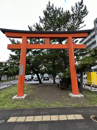 稲毛浅間神社の鳥居