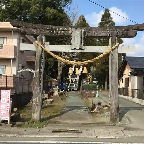 大原阿蘇神社の鳥居