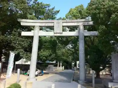 松陰神社の鳥居