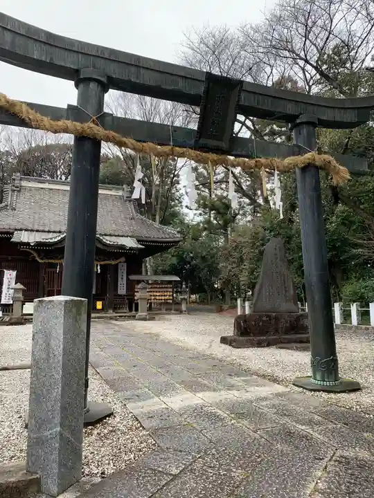 佐野赤城神社の鳥居