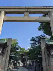 岸城神社の鳥居