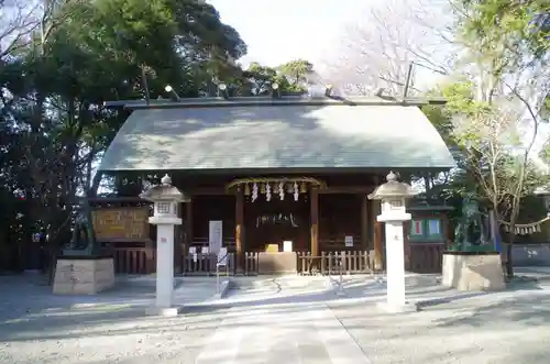 東新町氷川神社の本殿・本堂