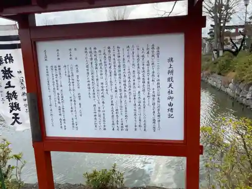 旗上弁財天社の歴史